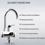 Electric Instant Heating  Faucet  | Digital Temperature Display | Kitchen & Bathroom Hot Water Tap - Image 4