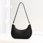 Black Luxury Fashion Hand Bag for Girls & Ladies | Stylish Shoulder & Crossbody Bag | Long Strap - Image 3