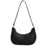 Black Luxury Fashion Hand Bag for Girls & Ladies | Stylish Shoulder & Crossbody Bag | Long Strap