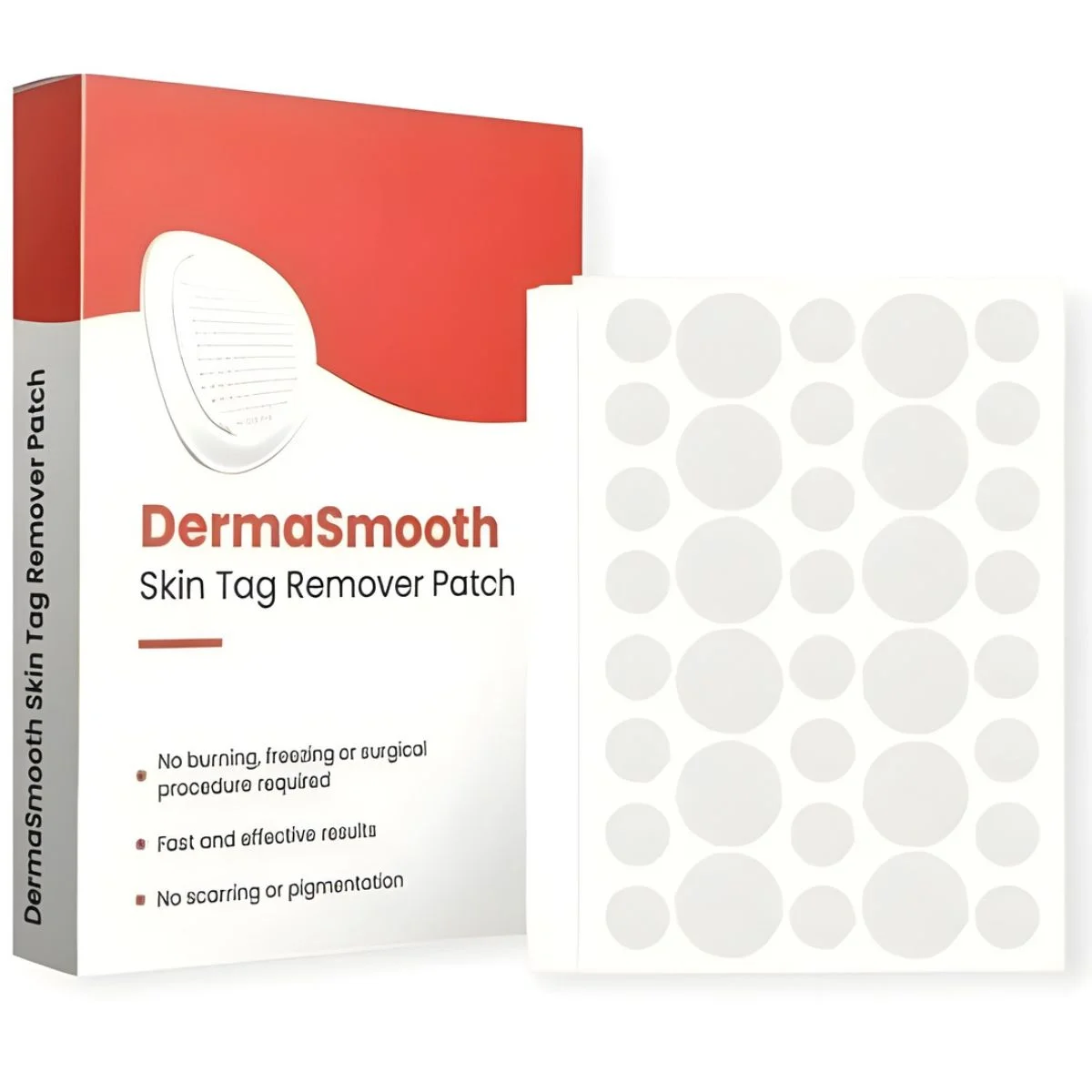 ProductImage-2025-12-17T181309.261_1765977710.webp DermaSmooth Skin Tag Remover Patch | Fast, Safe & Painless Skin Tag & Mole Removal | Nano-Microneedle Technology | 72 Patches - Image 1
