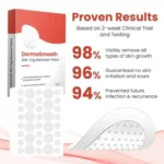 DermaSmooth Skin Tag Remover Patch |  Fast, Safe & Painless Skin Tag & Mole Removal | Nano-Microneedle Technology | 72 Patches - Image 2