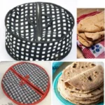 Roti Zipper Bag  | Reusable Airtight & Insulated Storage Bag | Keeps Chapati Fresh, Soft & Warm | Random Design - Image 3