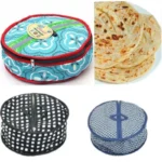 Roti Zipper Bag  | Reusable Airtight & Insulated Storage Bag | Keeps Chapati Fresh, Soft & Warm | Random Design - Image 6