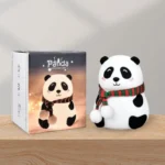 Panda LED Night Lamp | YH-608 Model | Soft Silicone Rechargeable Night Light | 7-Color Touch Control | Kids Bedroom, Nursery & Gift Decor - Image 4
