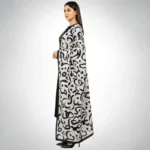 Katan Silk 3-Piece Suit for Women | Unstitched Plain Shirt & Trouser with Heavy Winter Silk Shawl - Image 2