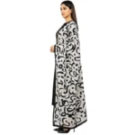 Katan Silk 3-Piece Suit for Women | Unstitched Plain Shirt & Trouser with Heavy Winter Silk Shawl - Image 4