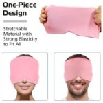 Headache Relief Gel Cap Hot Cold Therapy | Migraine, Tension & Puffy Eyes Relief - Image 3