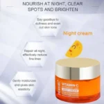 Dr. Rashel Vitamin C Brightening & Anti-Aging NIGHT Cream | Deep Repair & Skin Renewal Moisturizer (50 g) | Imported - Image 5