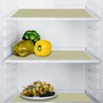 Anti-Slip Fridge & Shelf Mat | Waterproof Washable Liner for Kitchen Drawers Cabinets | Beige - Image 2