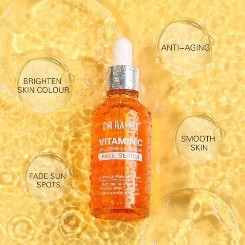ProductImage52_1761810269.webp Dr. Rashel Vitamin C Brightening & Anti-Aging Face Serum | Skin Radiance & Wrinkle Repair Formula | 30ml | Imported - Image 1