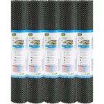 Anti-Slip Fridge & Shelf Mat | Waterproof Washable Liner for Kitchen Drawers Cabinets | Black - Image 4