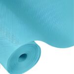 Anti-Slip Fridge & Shelf Mat | Waterproof Washable Liner for Kitchen Drawers Cabinets | Light Blue - Image 3