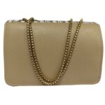 Beige | Dior Oblique Canvas & Leather Flap Clutch | Luxury Designer Handbag for Women - Image 9