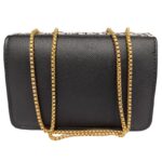 Black | Dior Oblique Canvas & Leather Flap Clutch | Luxury Designer Handbag for Women - Image 5