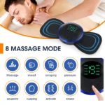 EMS Butterfly Portable Neck Massager | Mini Full-Body Muscle Relaxer - Image 2