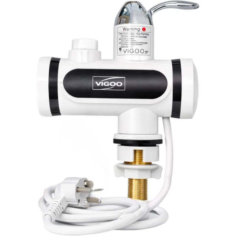 Untitleddesign-2025-12-27T152322.033_1766831230.webp Premium Electric Instant Heating Faucet | Digital Temperature Display | Metal handle | Kitchen & Bathroom Hot Water Tap - Image 1