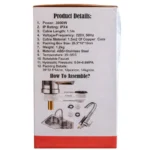 Premium Electric Instant Heating  Faucet  | Digital Temperature Display | Metal handle |  Kitchen & Bathroom Hot Water Tap - Image 3