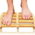 Wooden Foot Roller Massager |  Manual Reflexology Therapy Tool for Pain Relief, Stress Relaxation & Foot Care - Image 2