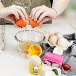 Efficient Egg Opener & Egg Shell Cracker Tool | Stainless Steel Egg Shell Opener Kitchen Gadget for Raw & Boiled Eggs | Random color - Image 3