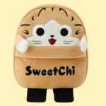 Cute Plush Sweetchi Character Backpack for Girls | Stuffed School Bag & Gift for Kids - Image 2