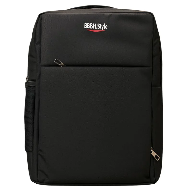 Untitleddesign43_1756559883.webp Slim Business Laptop Backpack | Lightweight Travel & Office Bag with Multi-Pockets | Black - Image 1