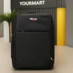 Slim Business Laptop Backpack | Lightweight Travel & Office Bag with Multi-Pockets | Black - Image 3