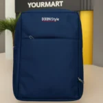 Slim Business Laptop Backpack | Lightweight Travel & Office Bag with Multi-Pockets | Navy Blue - Image 3