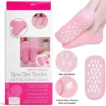 Reusable Silicone Spa Gel Socks for Dry Feet & Cracked Heels | Intensive Moisturizing Overnight Foot Care - Image 5