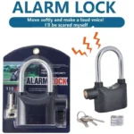 High-Security Gembok Alarm Lock | Waterproof Siren Padlock for Bike, Scooter & Door Protection - Image 7