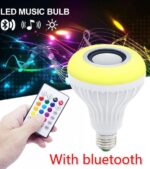 2-in-1 Smart LED Bulb with Bluetooth Speaker | RGB Color Light + Remote Control - Image 8