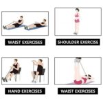 Tummy Trimmer | Foot Pedal Resistance Band | Elastic Sit-Up Pull Rope | Fitness & Yoga Trainer | Random Colors - Image 6