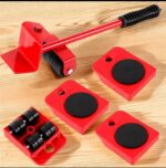 5-in-1 Heavy Furniture Mover Tool Set with Lifter & 360° Rollers - Image 2