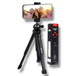 Nepho NP-999 2-in-1 Tripod & Extendable Selfie Stick | Adjustable Height, Universal Smartphone & Camera Mount |  Portable Photography Stand - Image 4