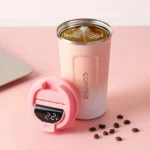 Smart Temperature Coffee Mug | 17oz Insulated Stainless Steel Travel Mug with Leakproof Lid - Image 2