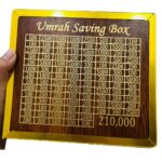 Umrah Saving Box – Premium Wooden | Save PKR 210,000 in 280 Days - Image 3