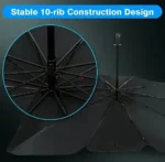 Foldable Car Windshield Umbrella Sunshade | UV Protection & Heat Blocker for All Vehicles - Image 6