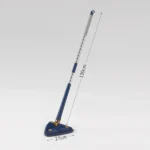 360° Twist Rotatable Triangle Mop with Long Handle Auto Squeeze Design for Floor, Wall, and Ceiling Cleaning - Image 3