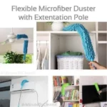 Flexible Micro-Fiber Duster With Telescopic Stainless Steel Handle | Fan & Home Cleaning | Random Colors - Image 4