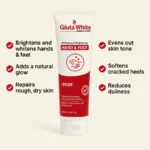 Gluta White Hand & Foot Whitening Cream 100ml | Best Whitening, Moisturizing & Brightening - Image 3