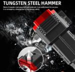 Rechargeable Tactical LED Flashlight | Power Bank with Safety Hammer - Image 3