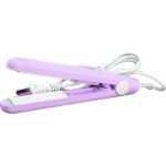 Mini Portable Ceramic Hair Straightener & Curler | Frizz-Free Smooth Hair | Random Color - Image 2