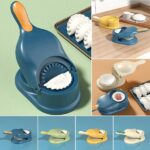 Pack of 2 | 10-Piece Multi-Function Spit Bone Plate Set + 2-in-1 Dumpling & Samosa Maker | Premium Food-Grade Kitchen Set | Random Colors - Image 2