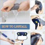 360° Twist Rotatable Triangle Mop with Long Handle Auto Squeeze Design for Floor, Wall, and Ceiling Cleaning - Image 4