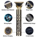 Professional T9 Trimmer | Metal Body | Hair & Beard Trimmer | Precision Grooming Tool - Image 4