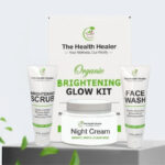 Brightening Glow Kit by The Health Healer | Face Wash, Scrub & Night Cream Set - Image 2