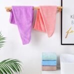 Microfiber Hair Drying Towel Wrap - detail view