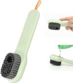 Soap-Dispensing Shoe Cleaning Brush