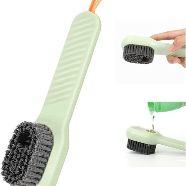Soap-Dispensing Shoe Cleaning Brush