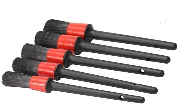 Car Detailing Brushes, Set of 5