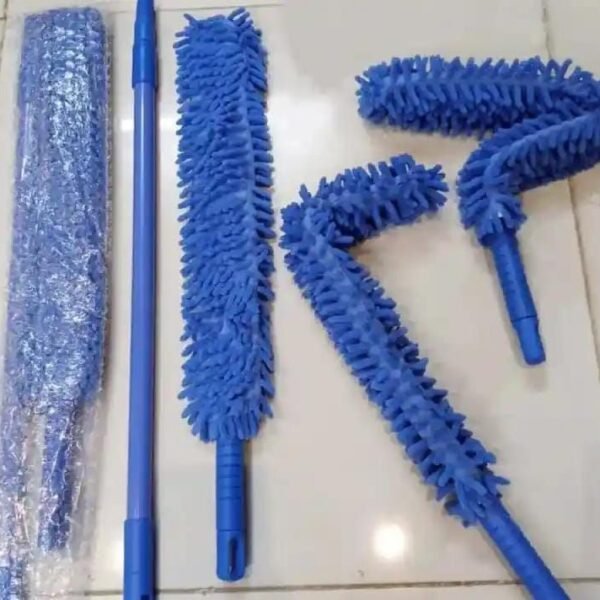 Flexible Microfiber Fan Duster with Handle